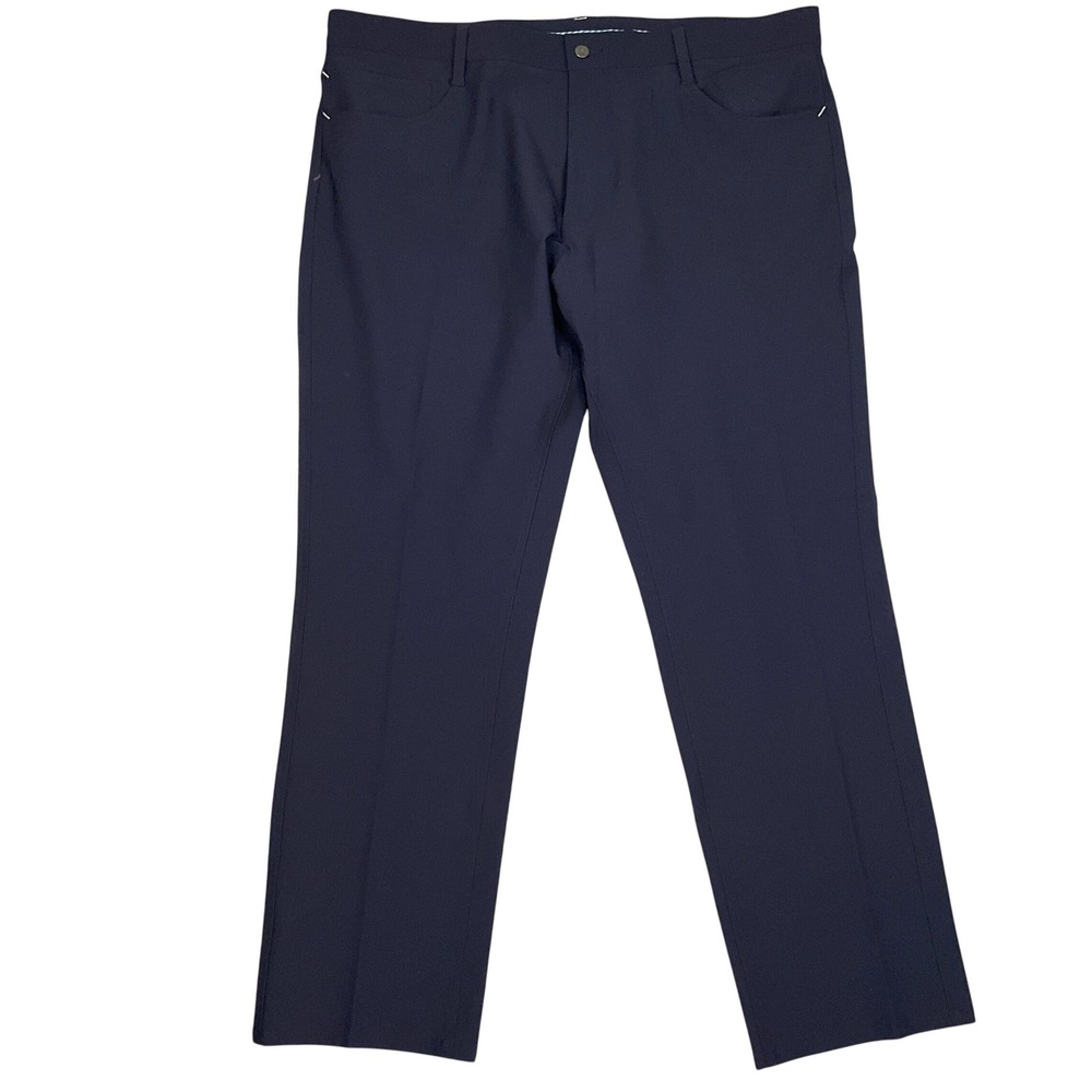 FootJoy Pants Mens 40W 32L Navy Blue Golf 5-Pocket Performance Athletic Stretch